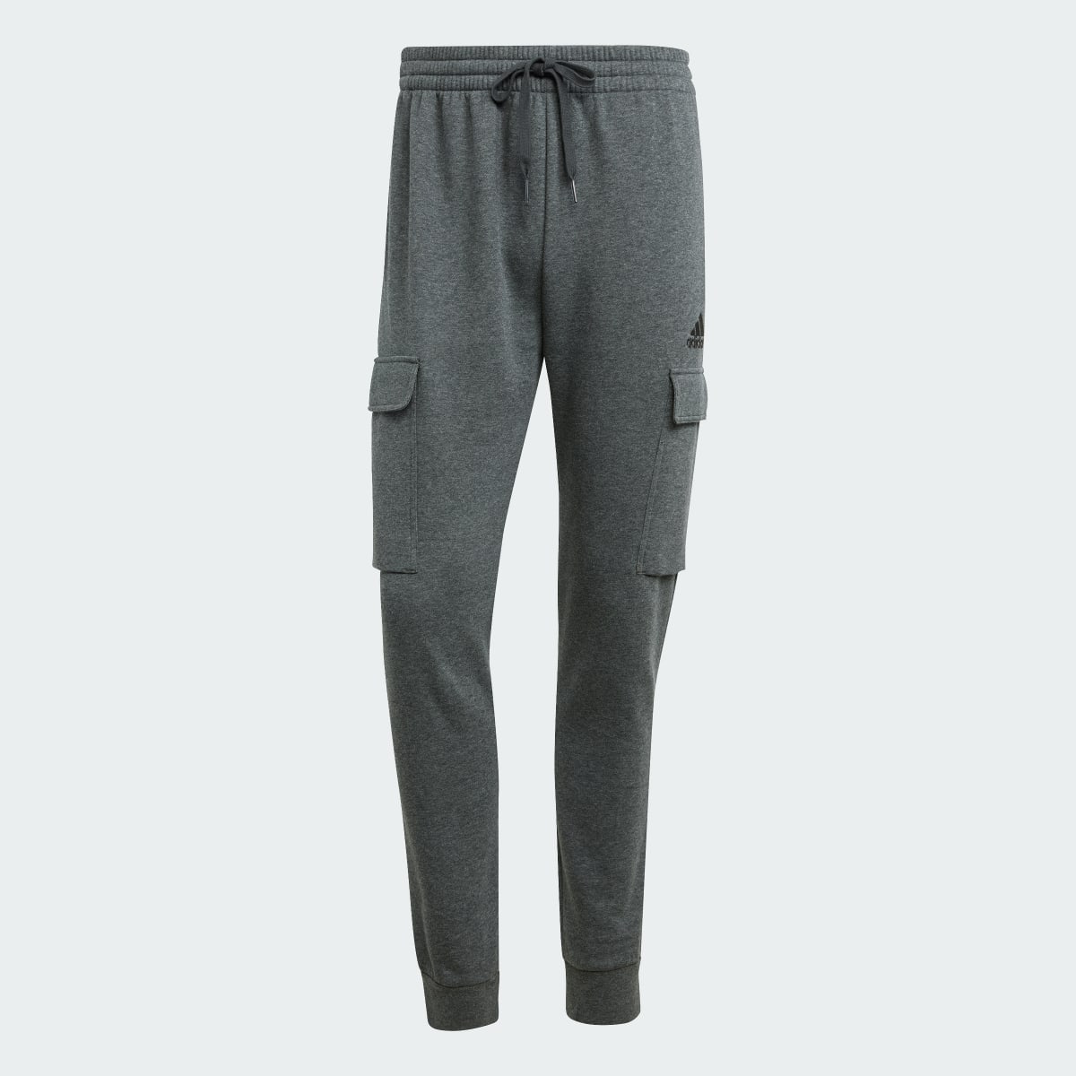 Adidas Essentials Fleece Regular Tapered Cargo Pants. 4