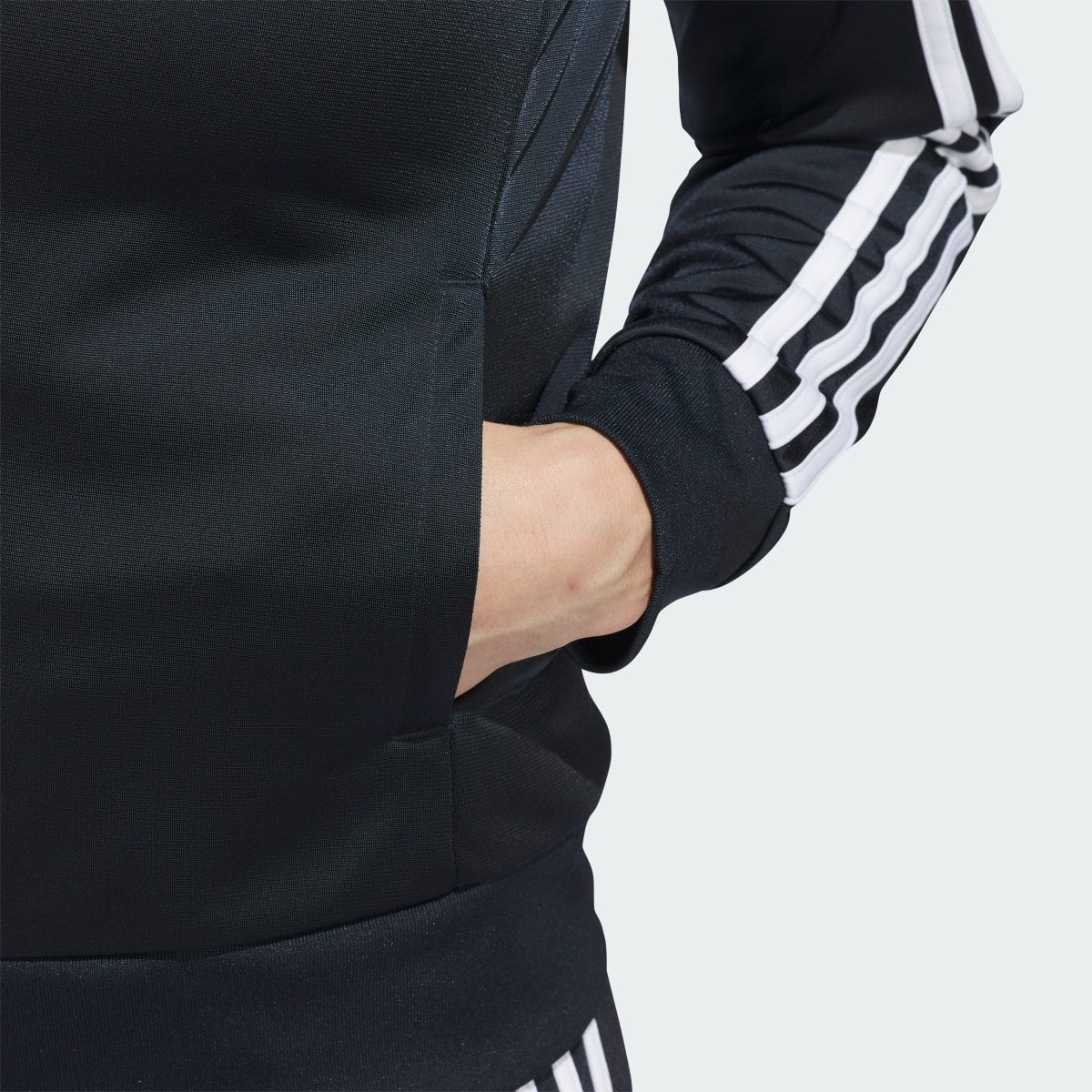 Adidas Primegreen Essentials Warm-Up Slim 3-Streifen Trainingsjacke. 7