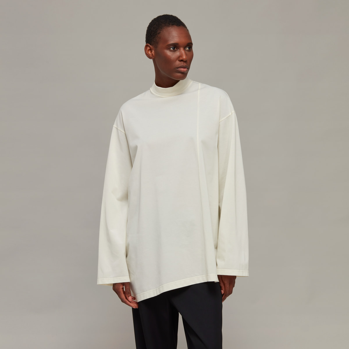 Adidas Y-3 Premium Loose Long Sleeve Tee. 3