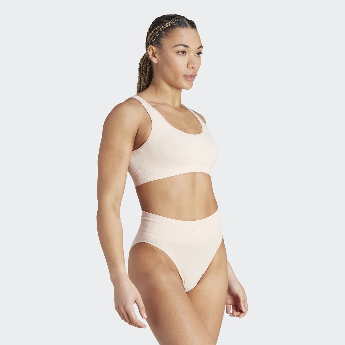 Adidas Active Seamless Micro-Stretch Scoop Lounge Bra. 4