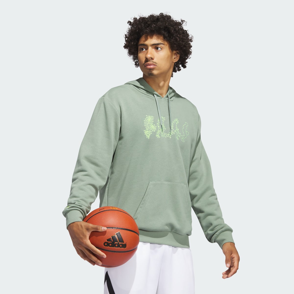 Adidas Metaverse Hoops Hoodie. 4