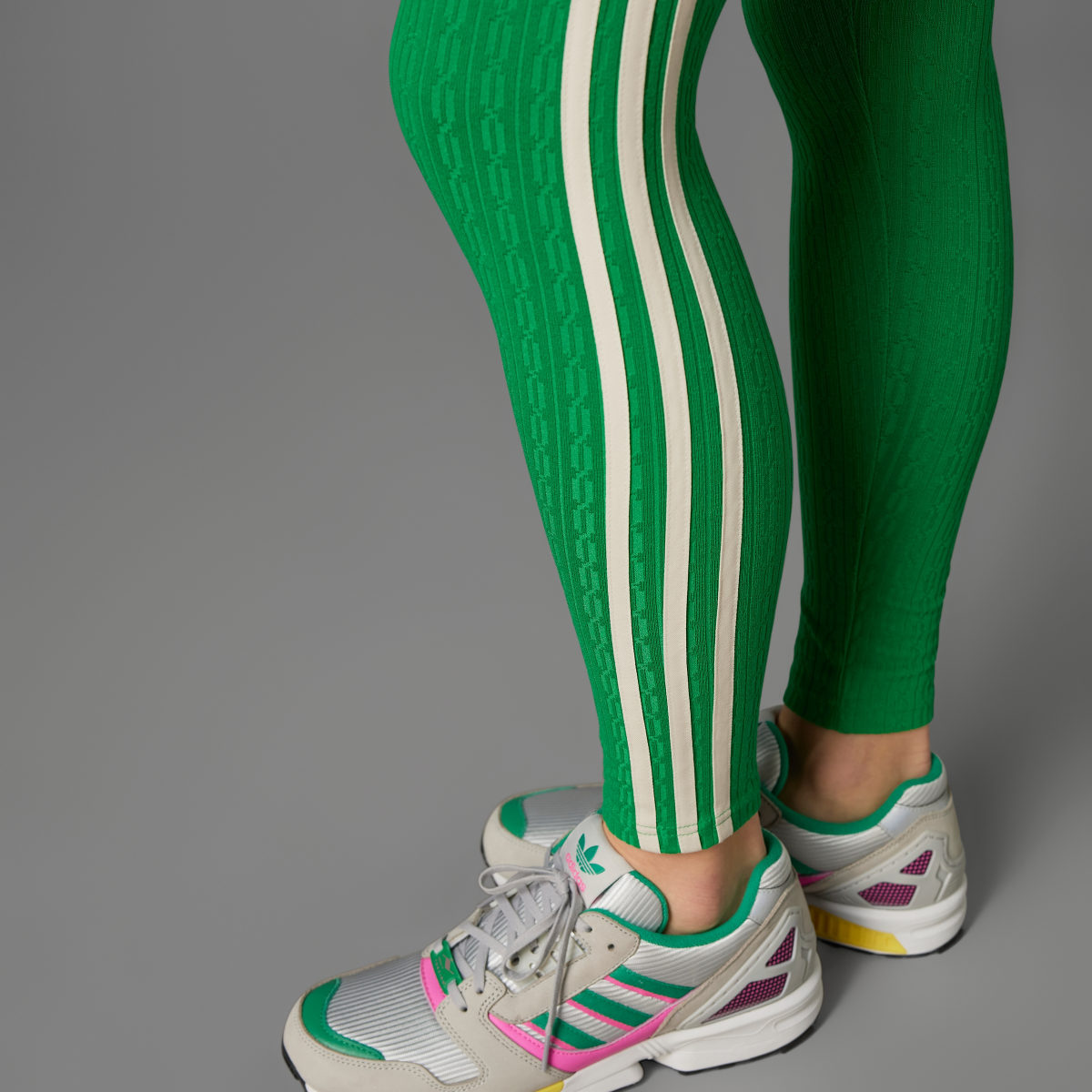 Adidas Leggings de Malha Adicolor 70s. 9