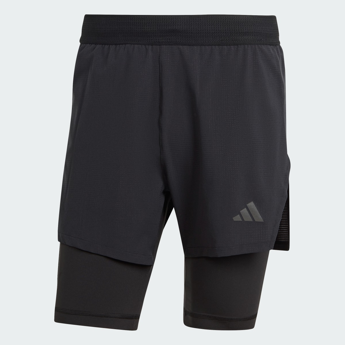 Adidas Pantalón corto HEAT.RDY HIIT Elevated Training 2-in-1. 4