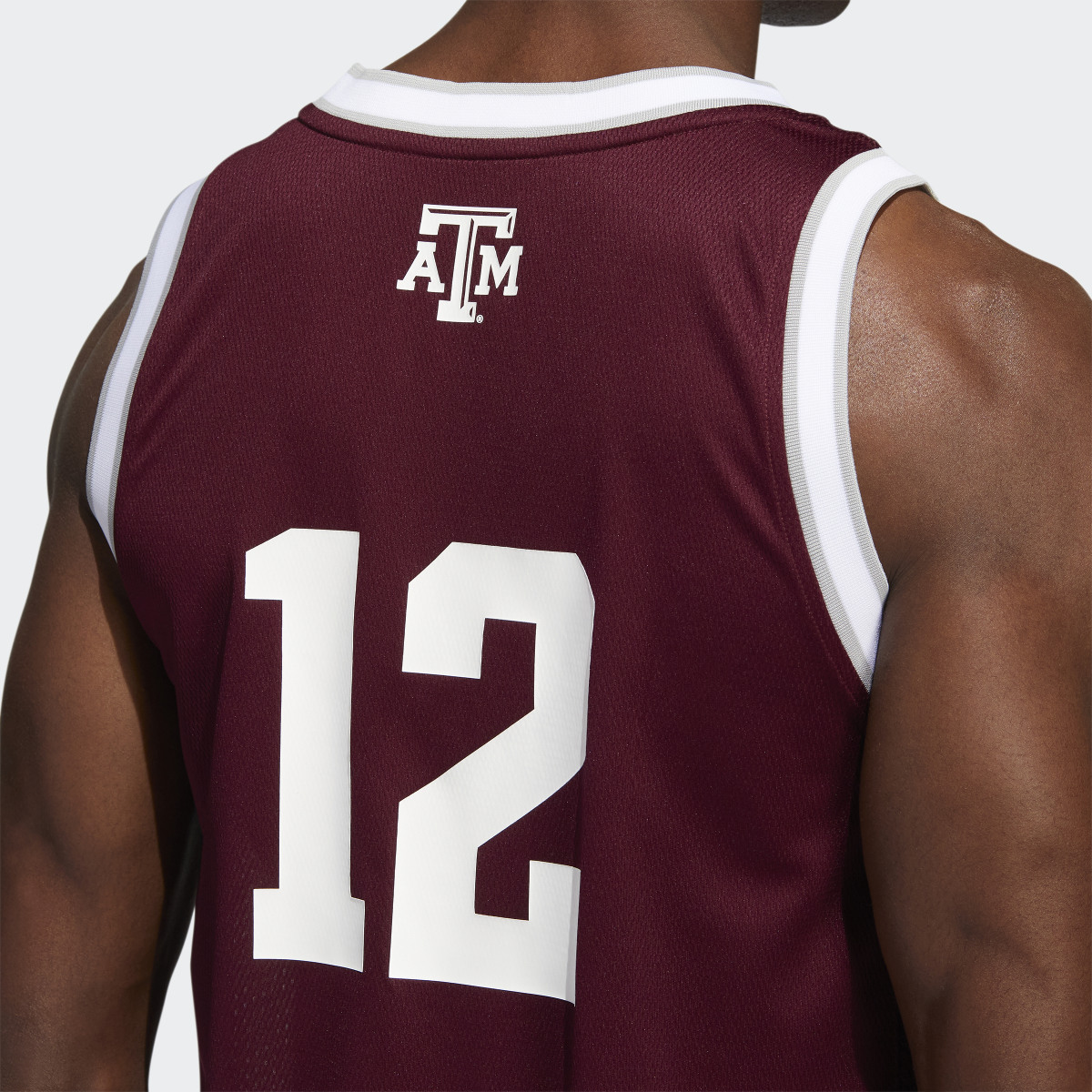 Adidas Aggies Swingman Jersey. 7