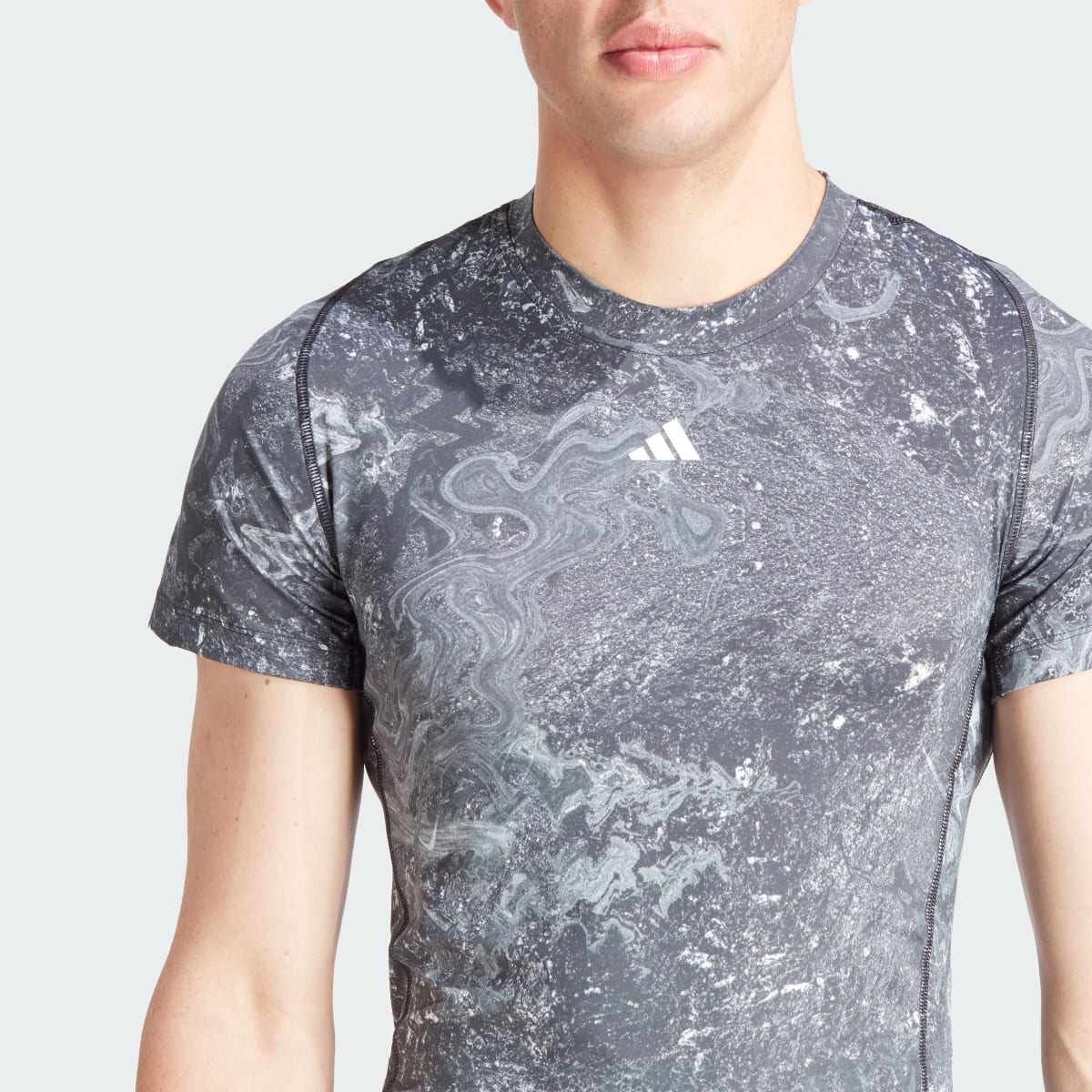 Adidas Techfit Training Tee. 7