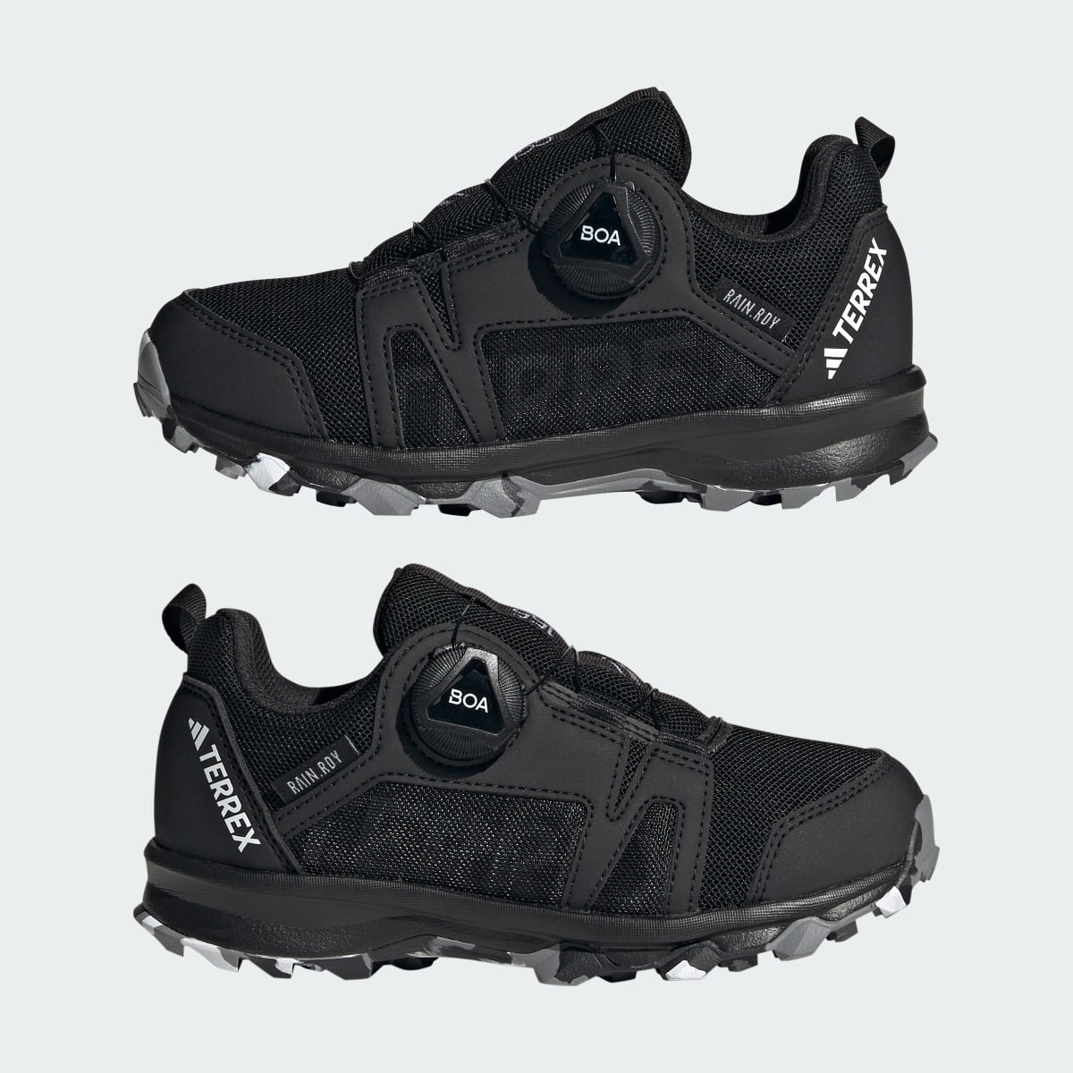 Adidas Terrex Agravic BOA RAIN.RDY Trail Running Shoes. 8