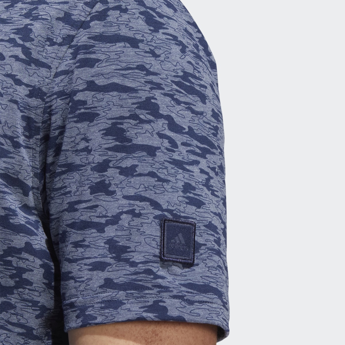 Adidas Go-To Camo-Print Poloshirt. 6