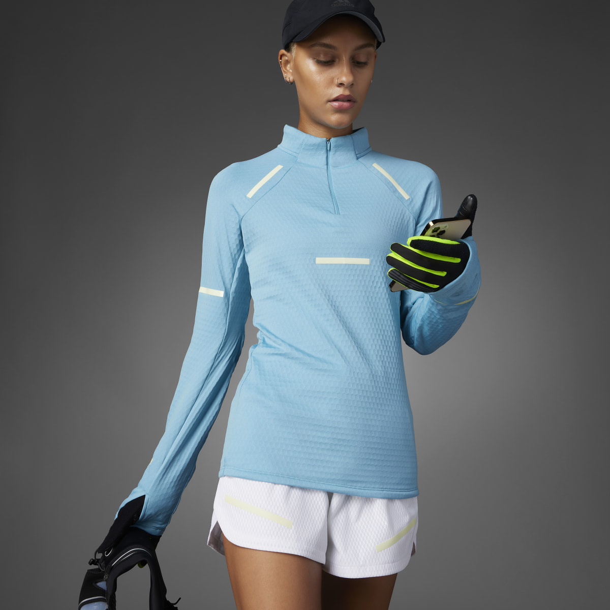 Adidas Maglia da running Reflect At Night X-City Long-Sleeve. 9