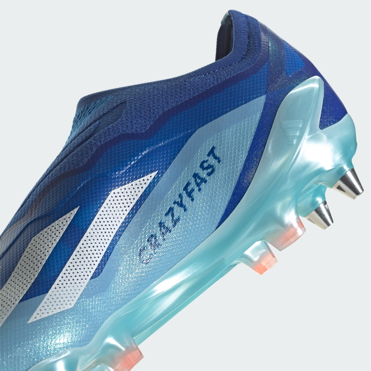 Adidas X Crazyfast.1 Laceless Soft Ground Boots. 4