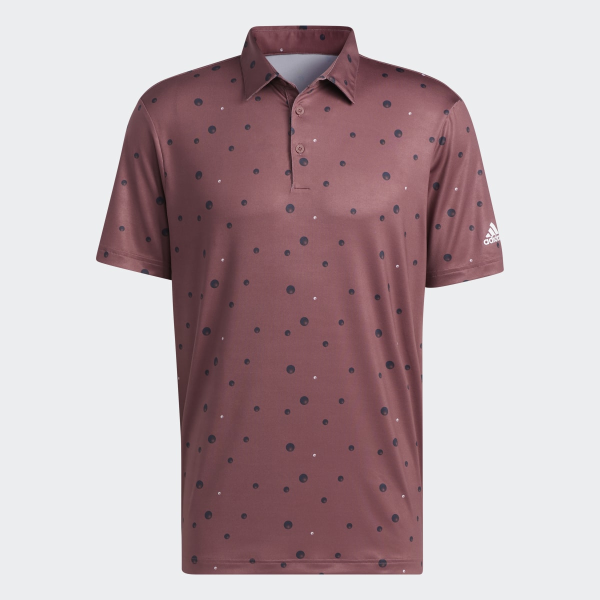Adidas Ultimate365 Allover Print Golf Polo Shirt. 5