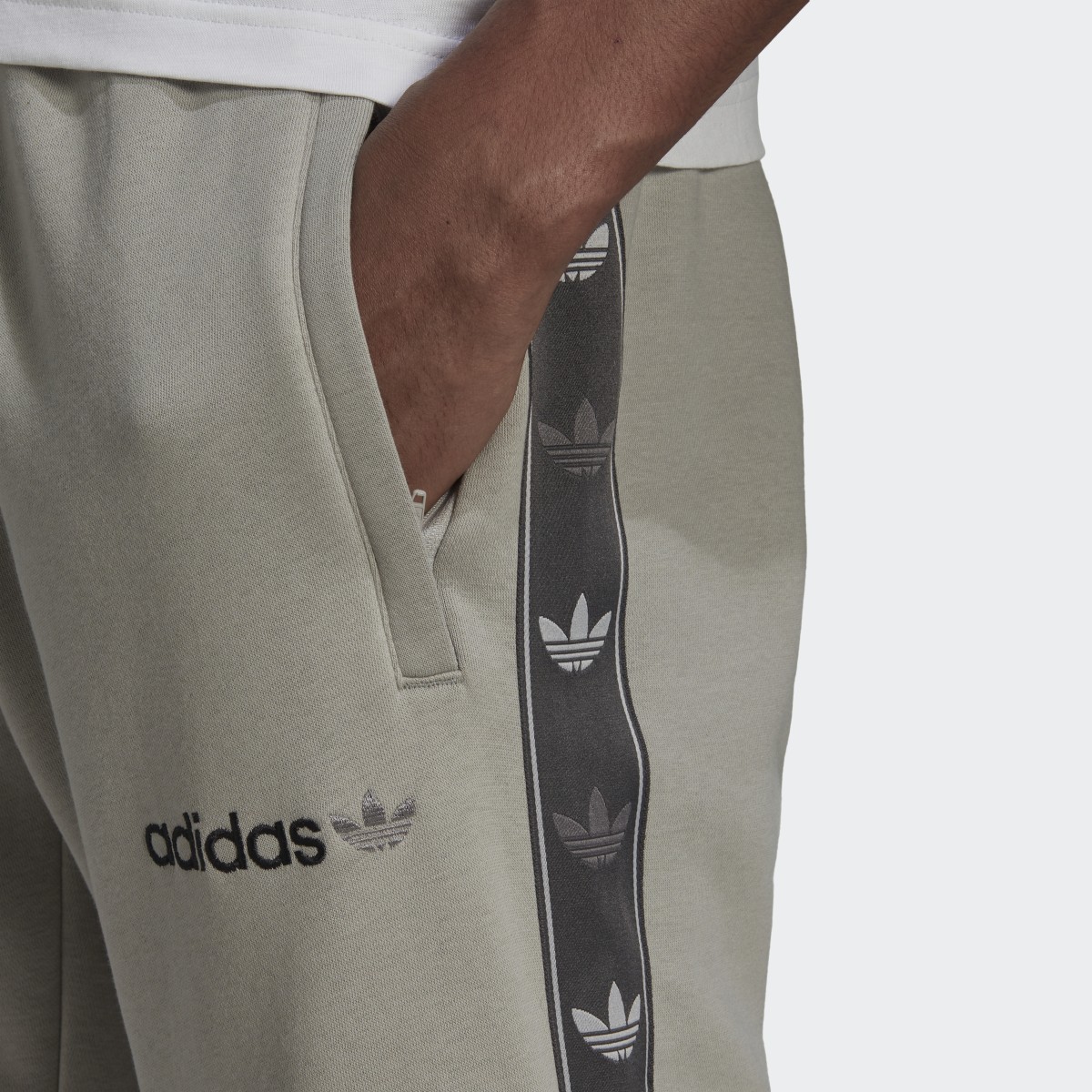 Adidas Tape Fleece Pants. 5