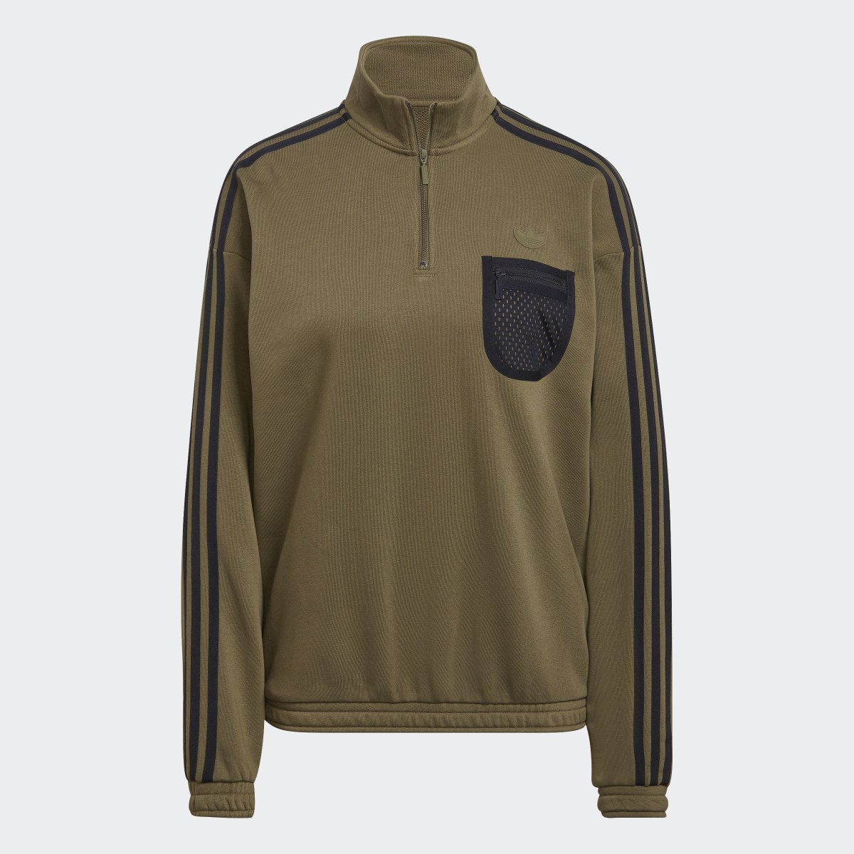 Adidas Sweatshirt com Fecho a 1/4. 11