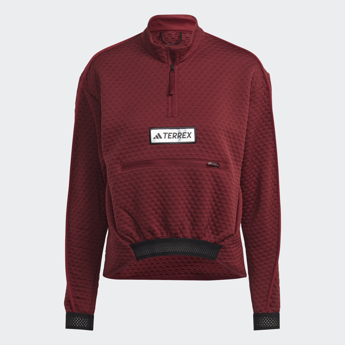 Adidas Giacca Terrex Utilitas Half-Zip Fleece. 5