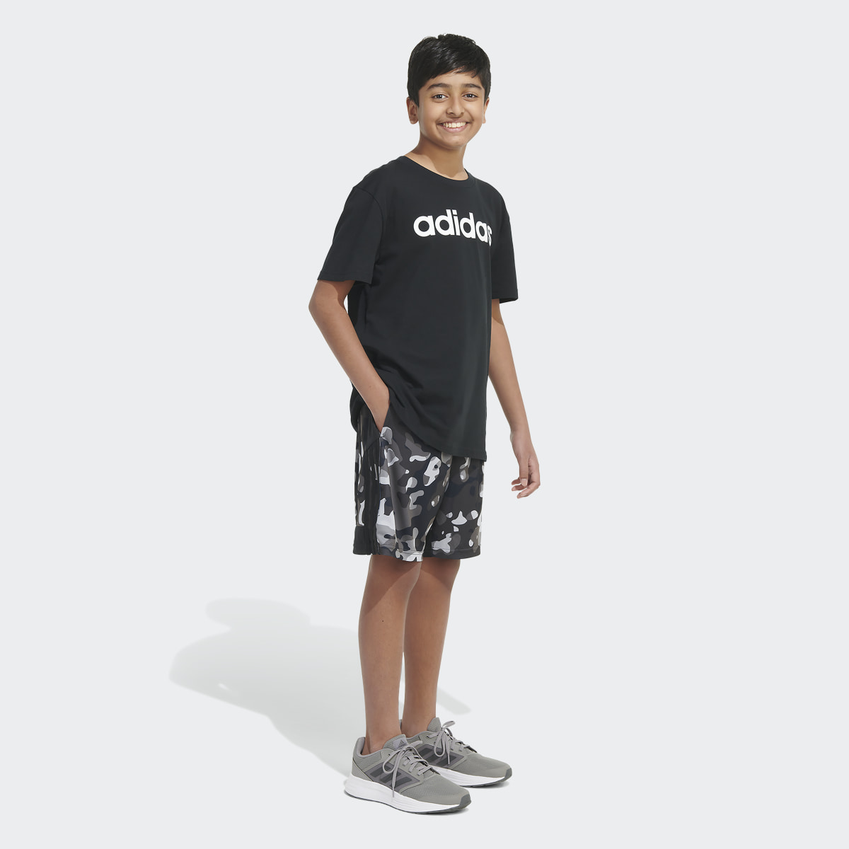 Adidas Core Camo Allover Print Shorts (Extended Size). 4