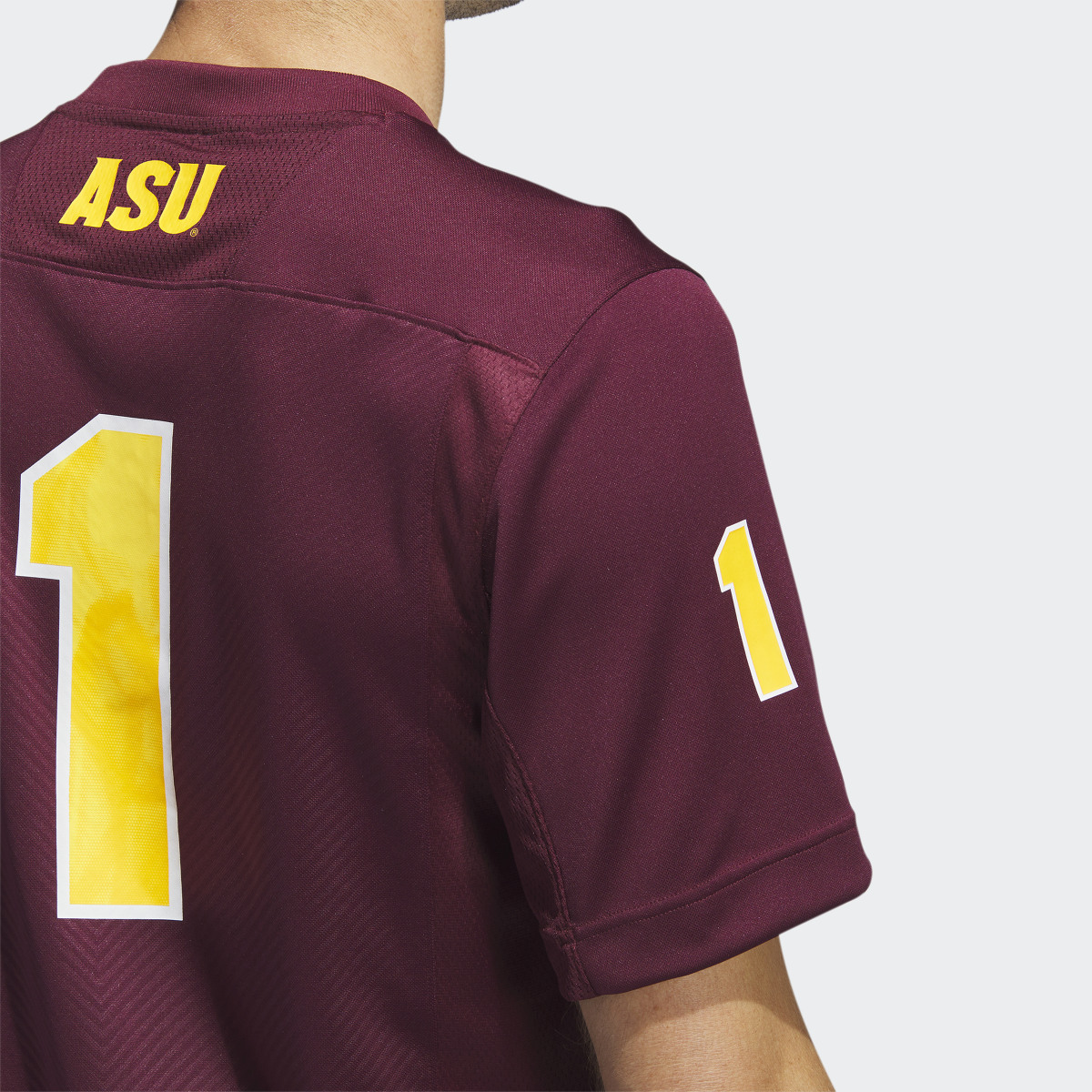 Adidas Arizona State Football Off-Field Home Jersey. 7