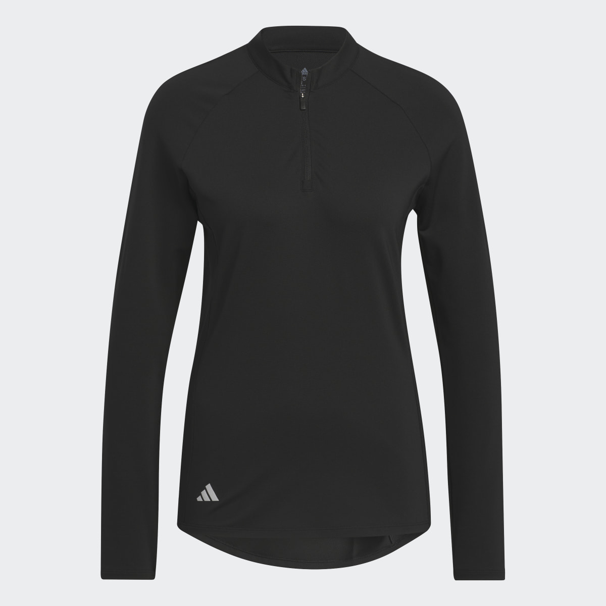 Adidas Quarter-Zip Long Sleeve Golf Polo Shirt. 5