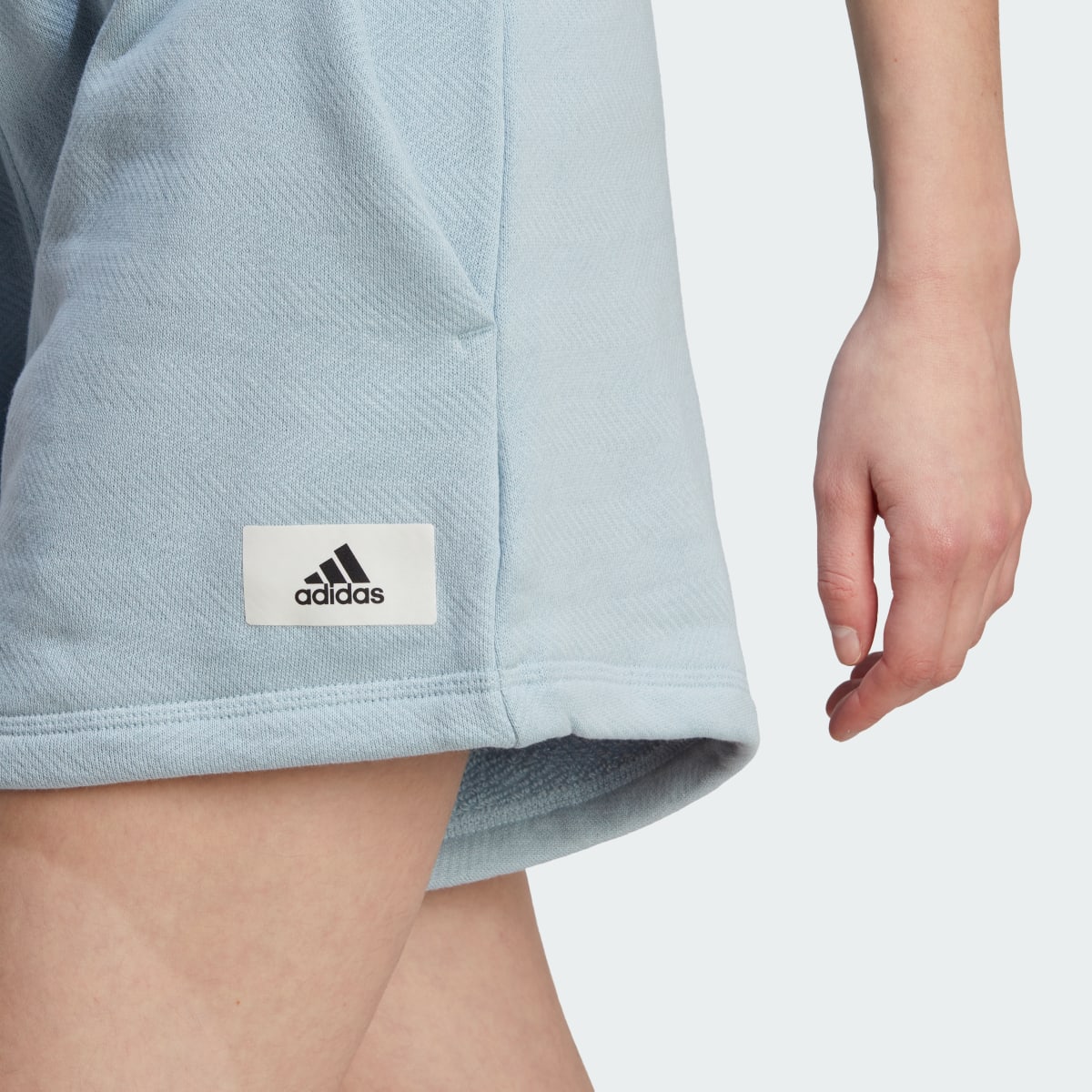Adidas Lounge French Terry Shorts. 5