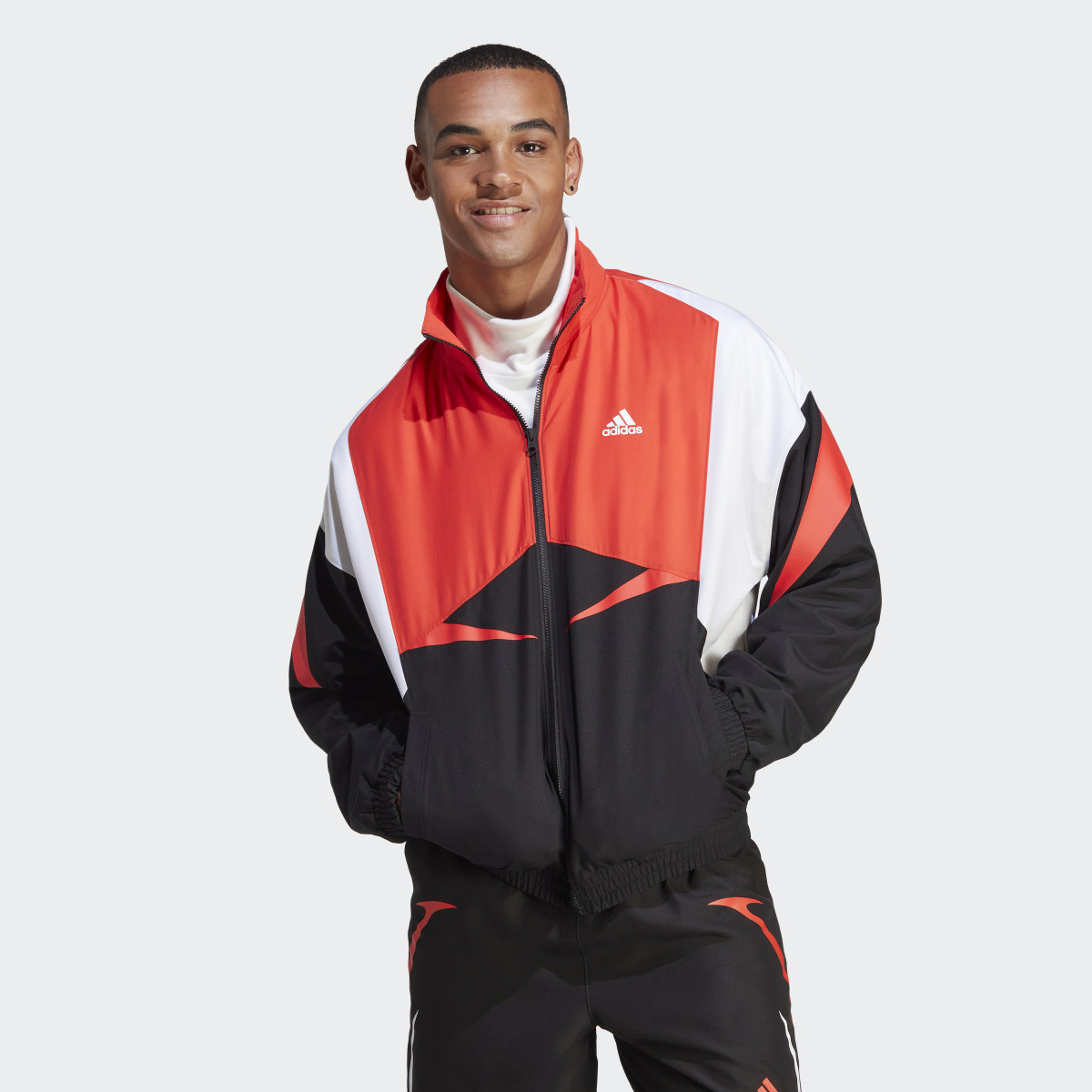 Adidas Colourblock Track Top. 4