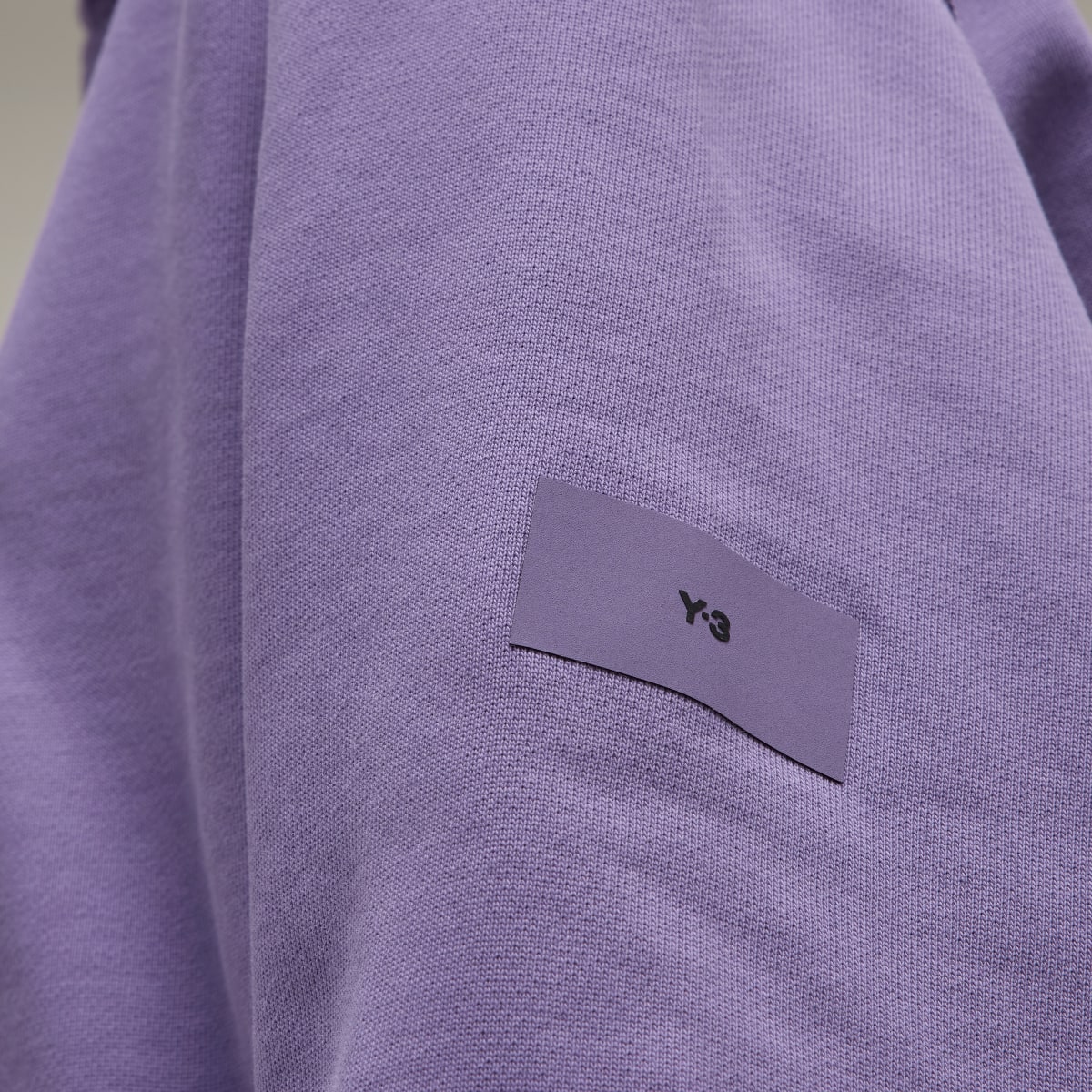 Adidas Y-3 Organic Cotton Terry Boxy Hoodie. 7