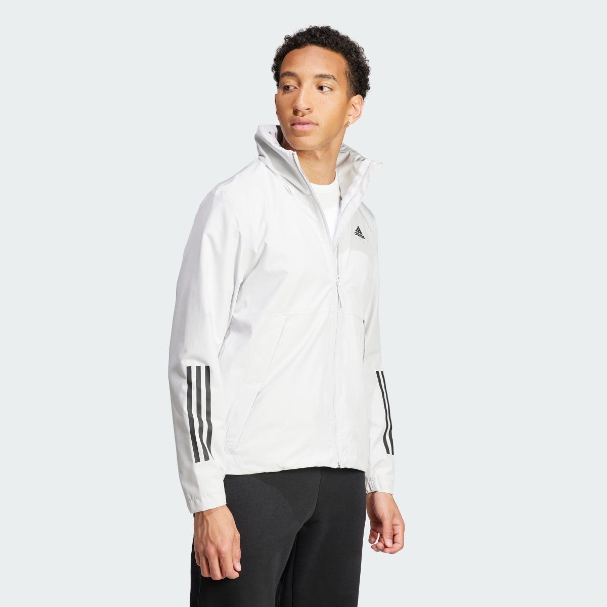 Adidas BSC 3-Stripes RAIN.RDY Jacket. 4