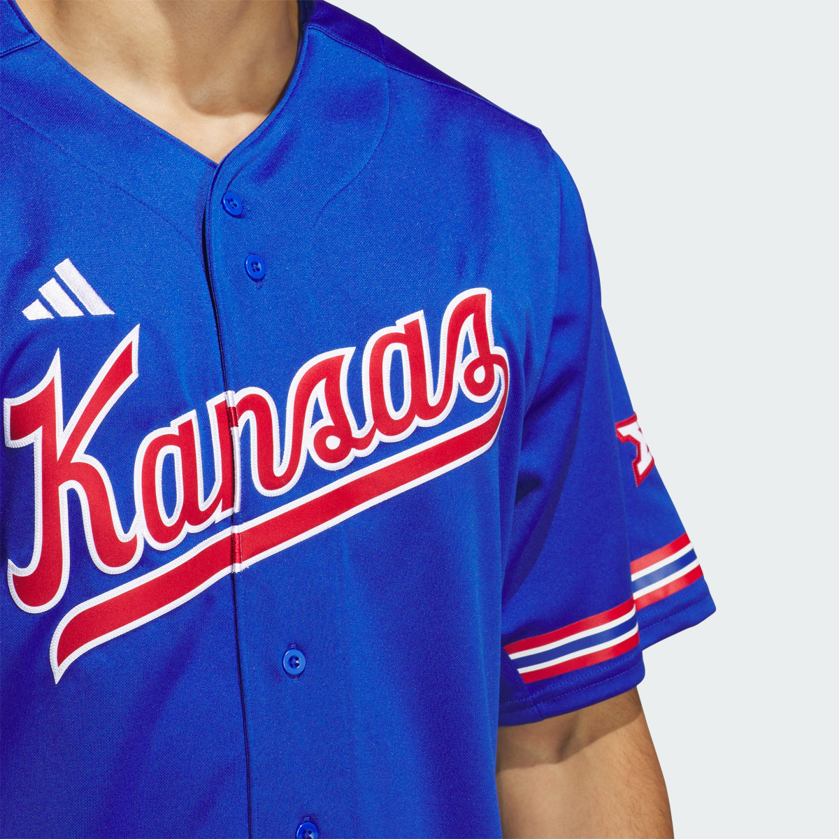 Adidas Kansas Reverse Retro Replica Baseball Jersey. 6