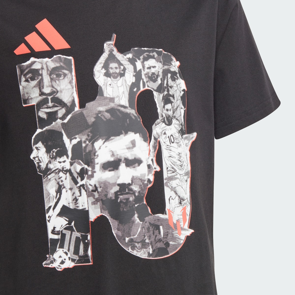 Adidas Playera Messi Fútbol Estampada. 4