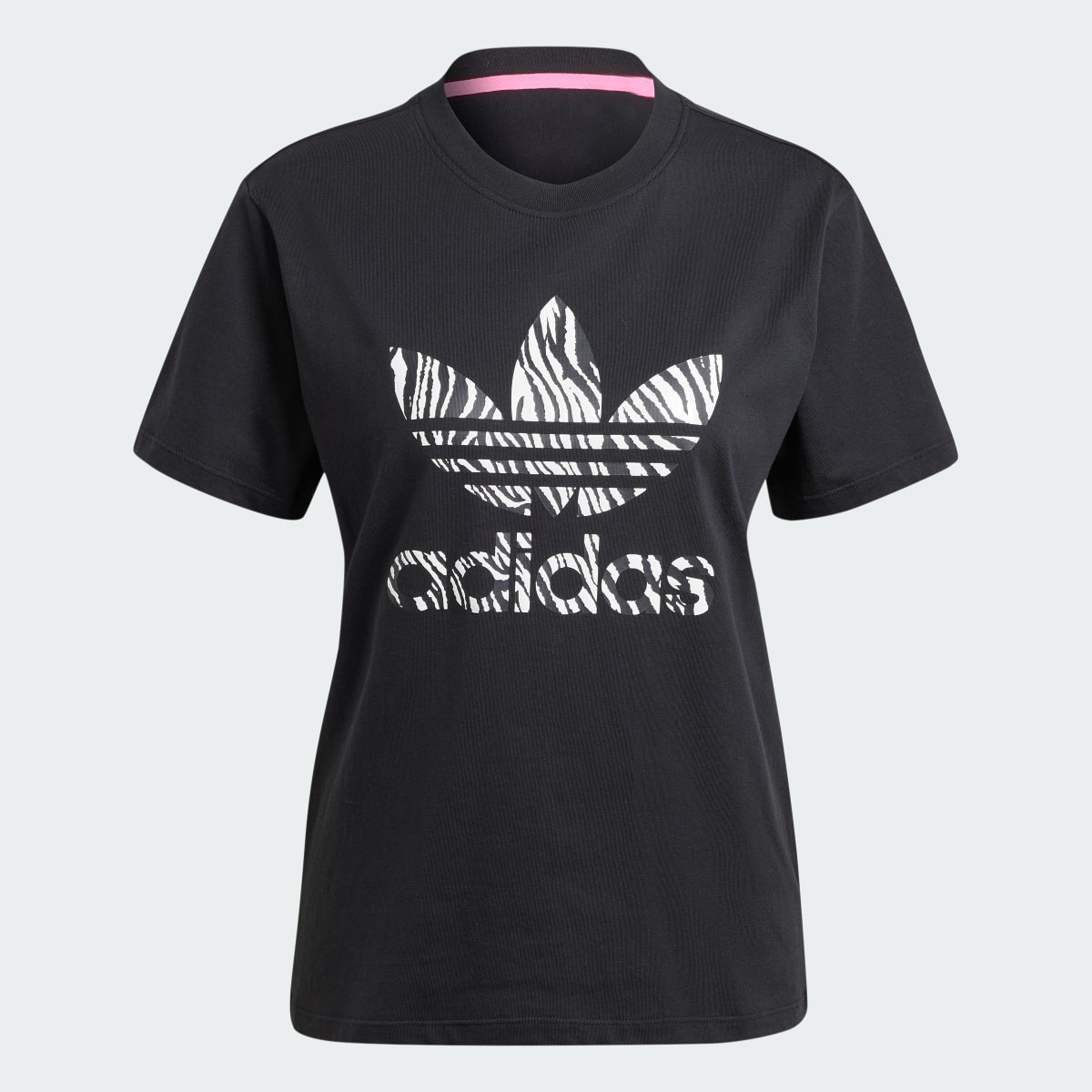 Adidas Zebra Animal Print Infill Tee. 5