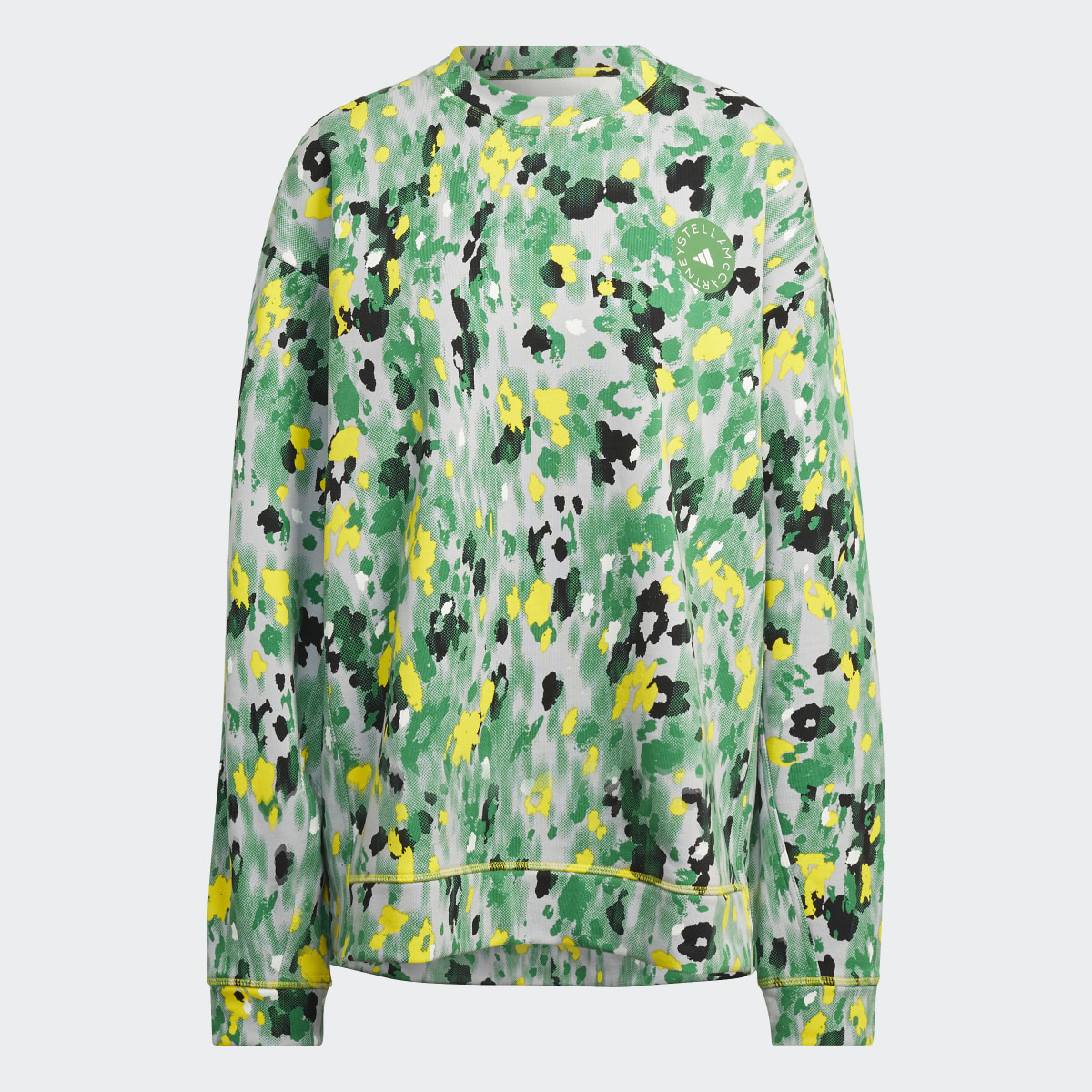 Adidas by Stella McCartney Floral Print Sweatshirt. 7