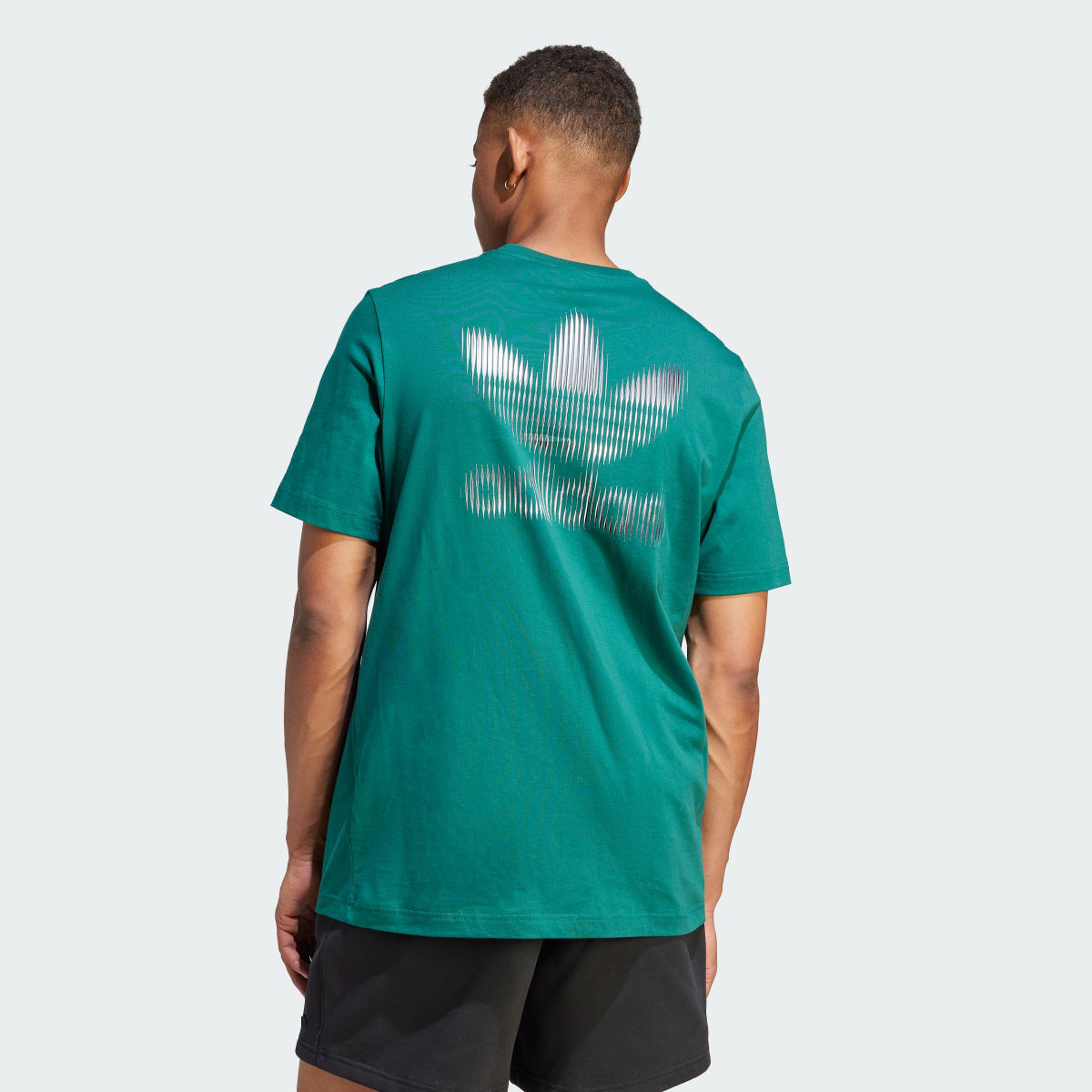 Adidas Graphic Blur Trefoil Tee. 4