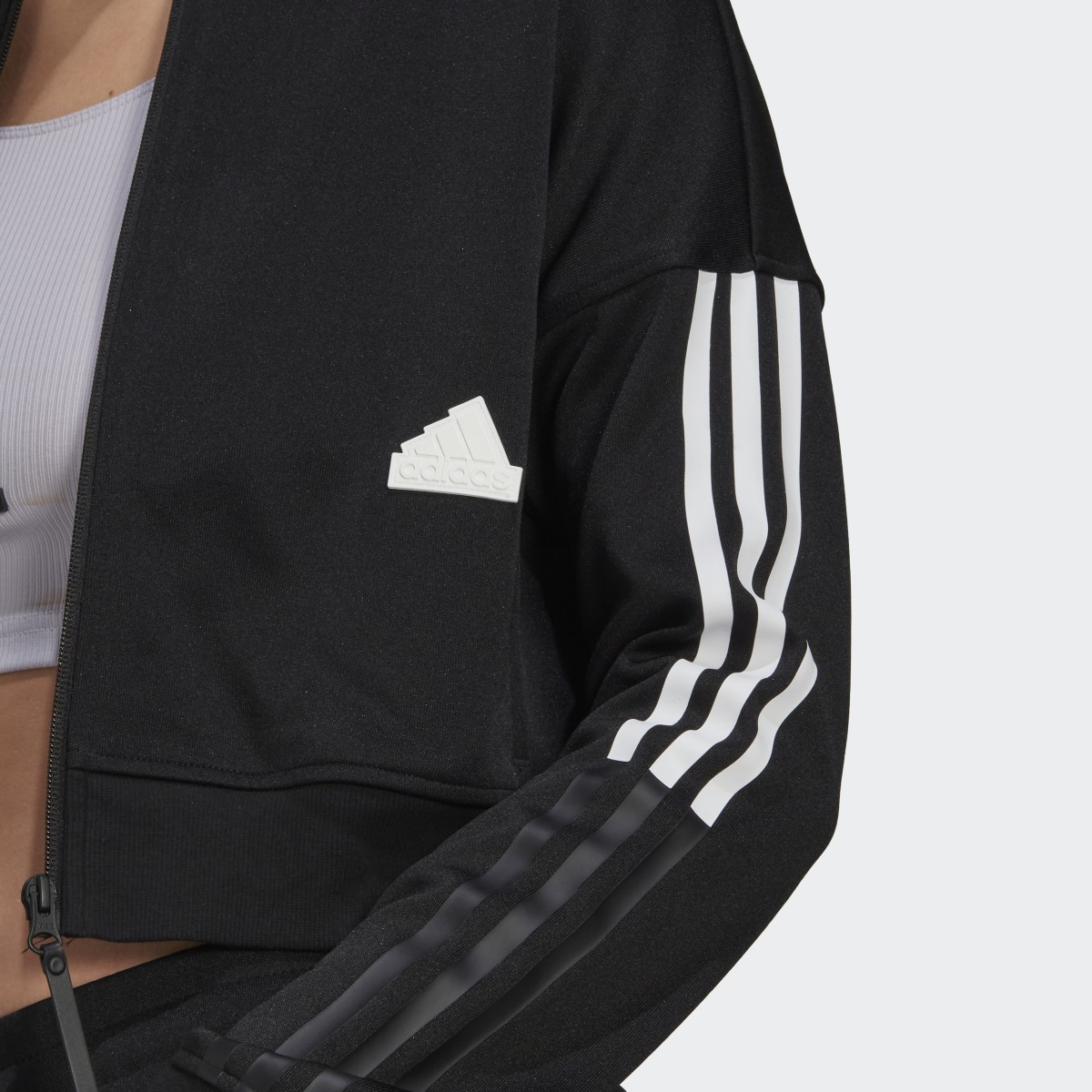 Adidas Giacca da allenamento Cropped. 8