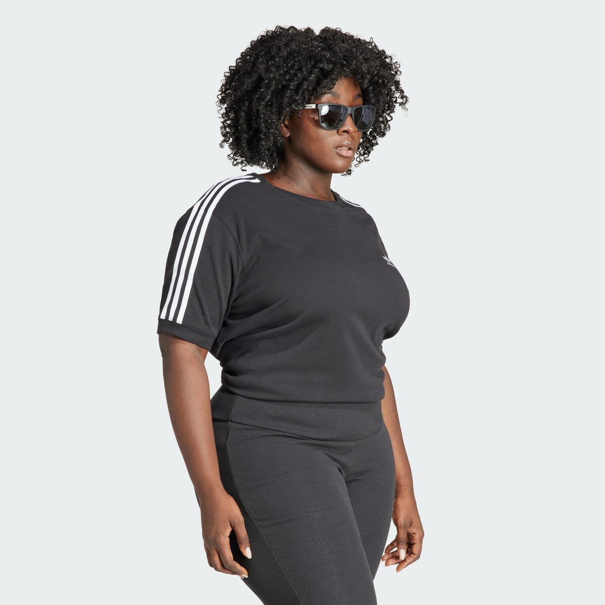 Adidas 3-Stripes Baby T-Shirt (Plus Size). 4