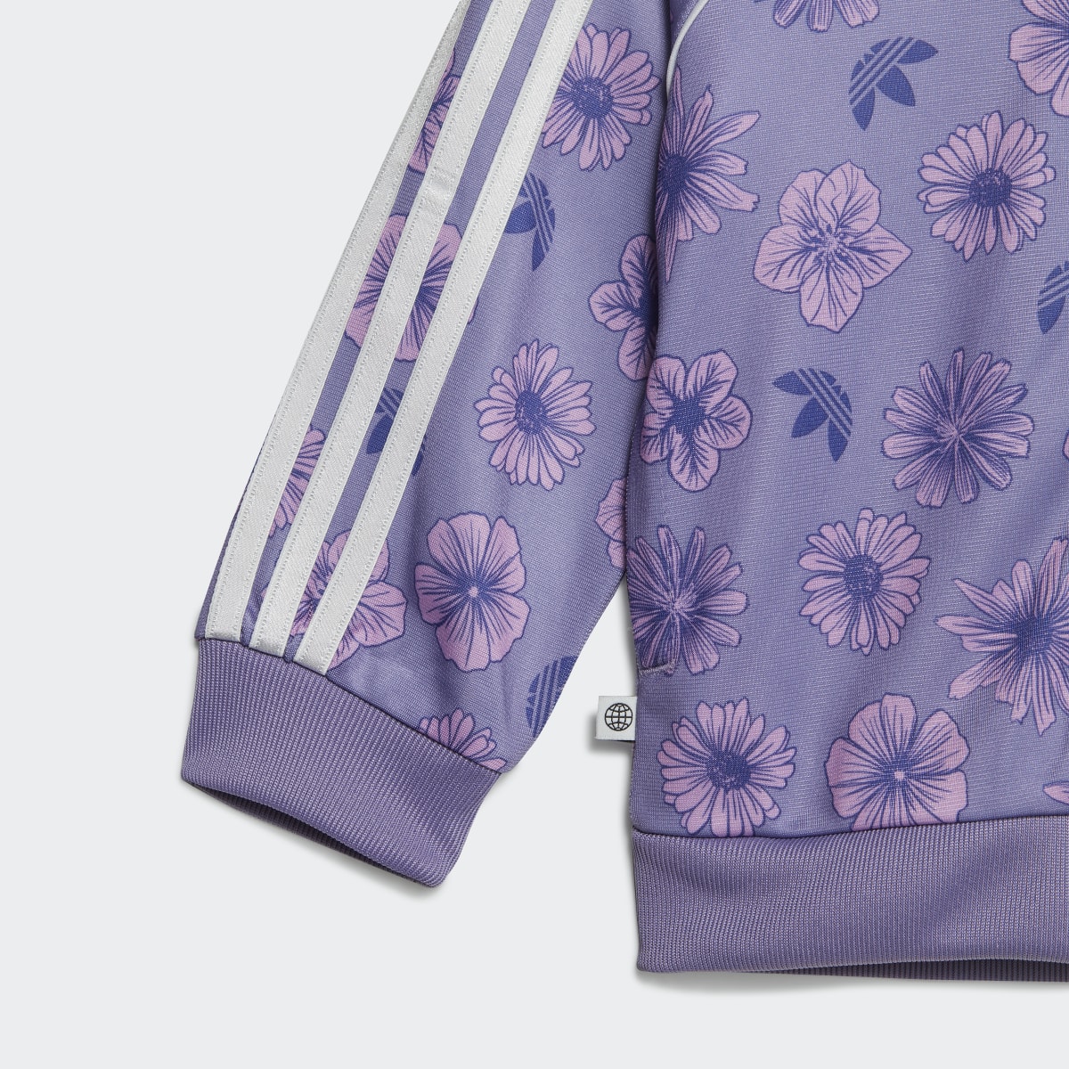 Adidas Floral Sweat Suit Set. 8