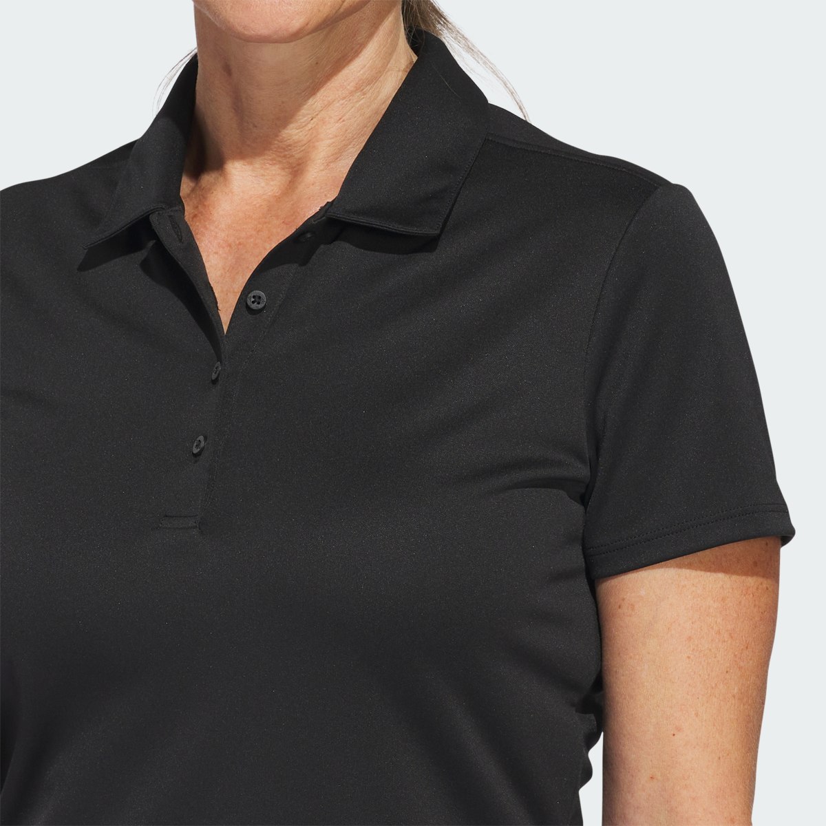 Adidas Koszulka polo Women's Solid Performance Short Sleeve. 6