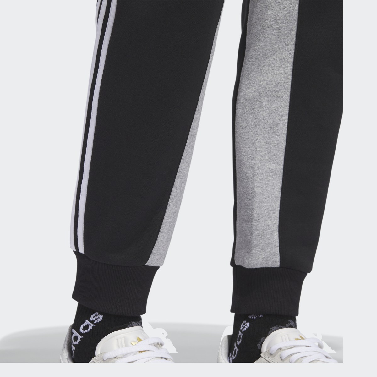 Adidas Blocked Fleece SST Pants. 6