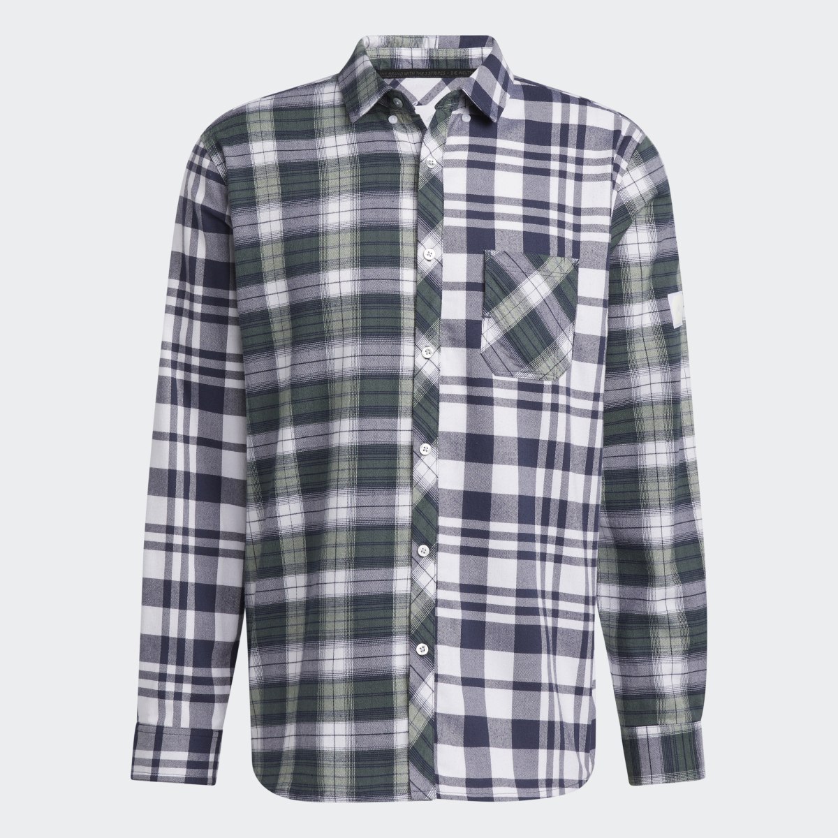 Adidas Adicross Flannel Long Sleeve Shirt. 5