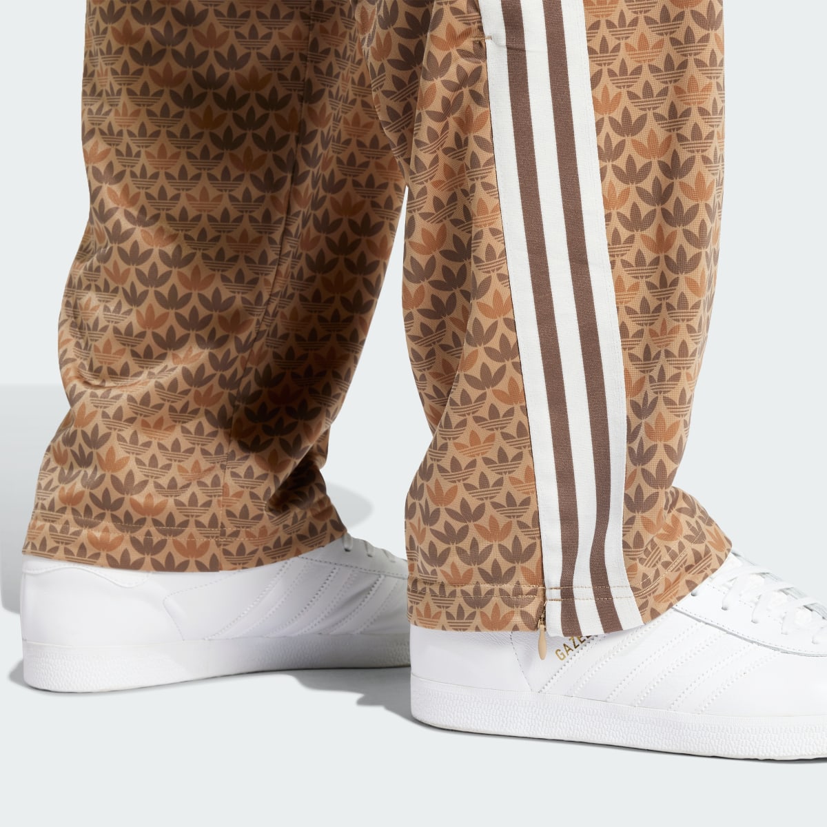 Adidas FireBird Classic Mono Track Tracksuit Bottoms. 6