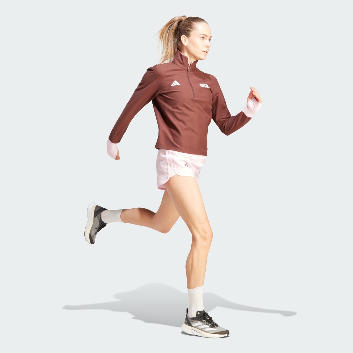 Adidas Bluza BMW BERLIN-MARATHON 2023 Half-Zip Long Sleeve. 4