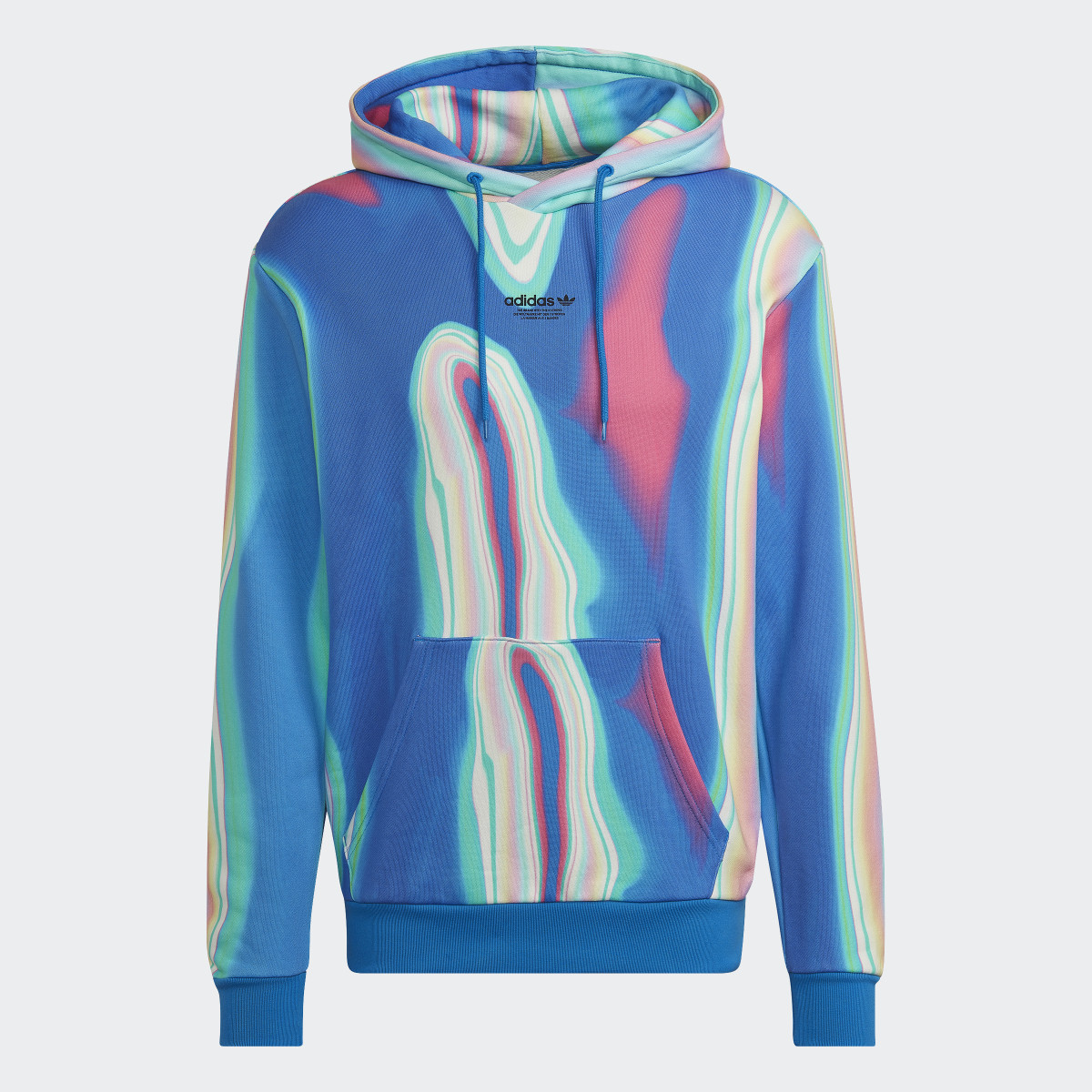 Adidas Sweat-shirt à capuche imprimé intégral Hyperreal. 5