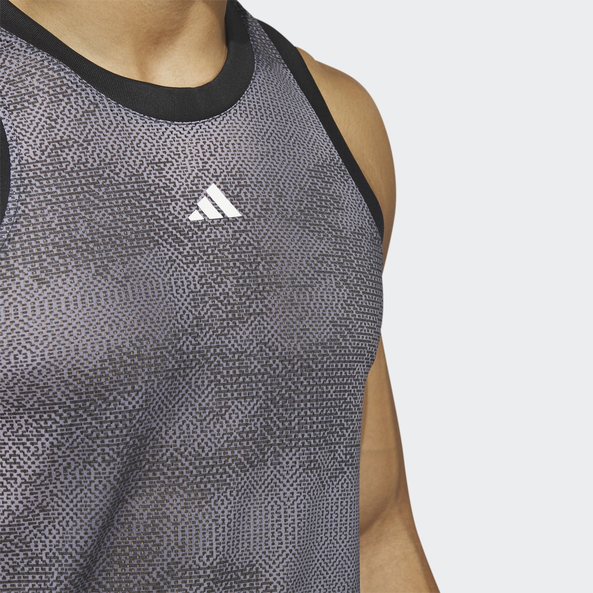 Adidas Basketball Legends Allover Print Tank Top. 6