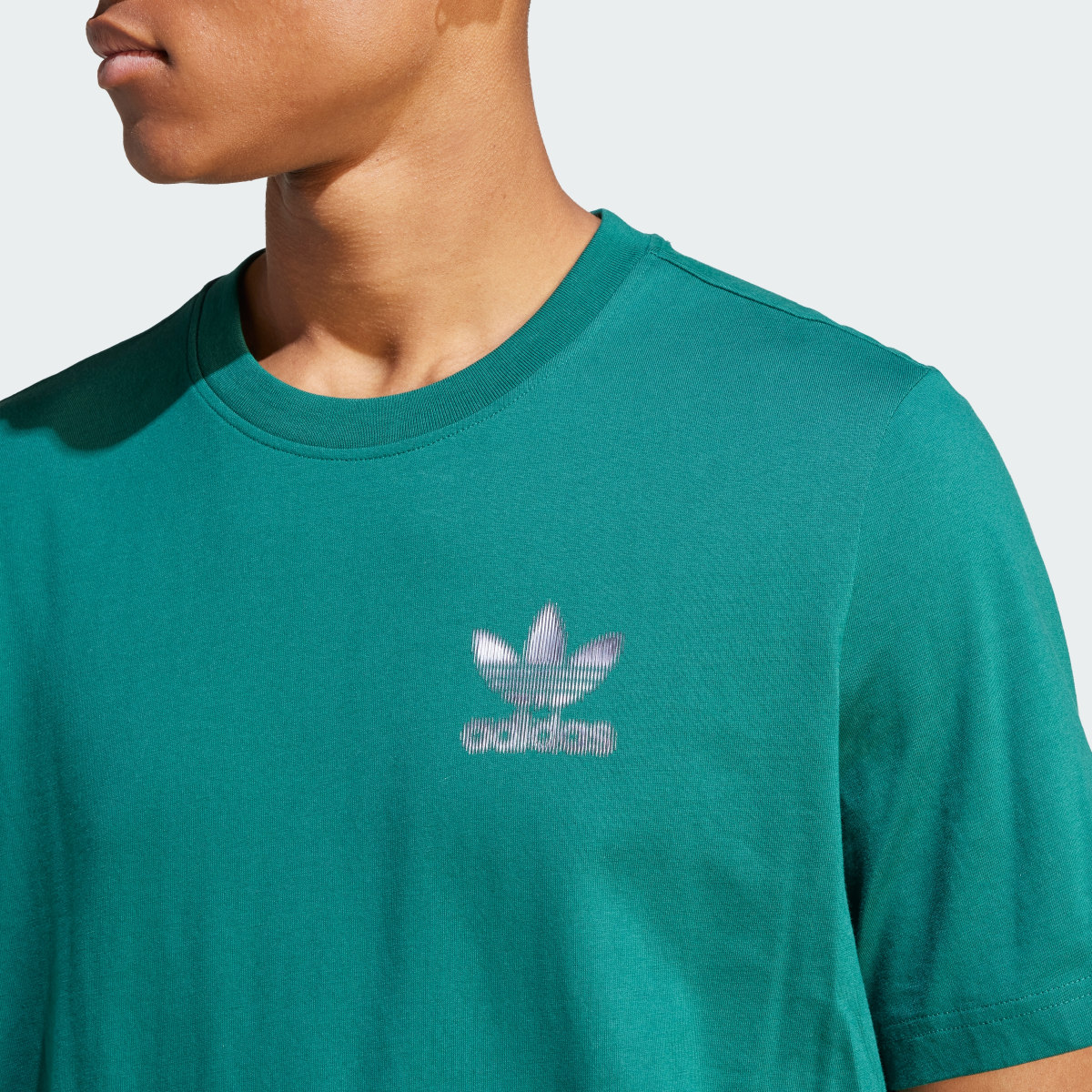 Adidas Graphic Blur Trefoil Tee. 7