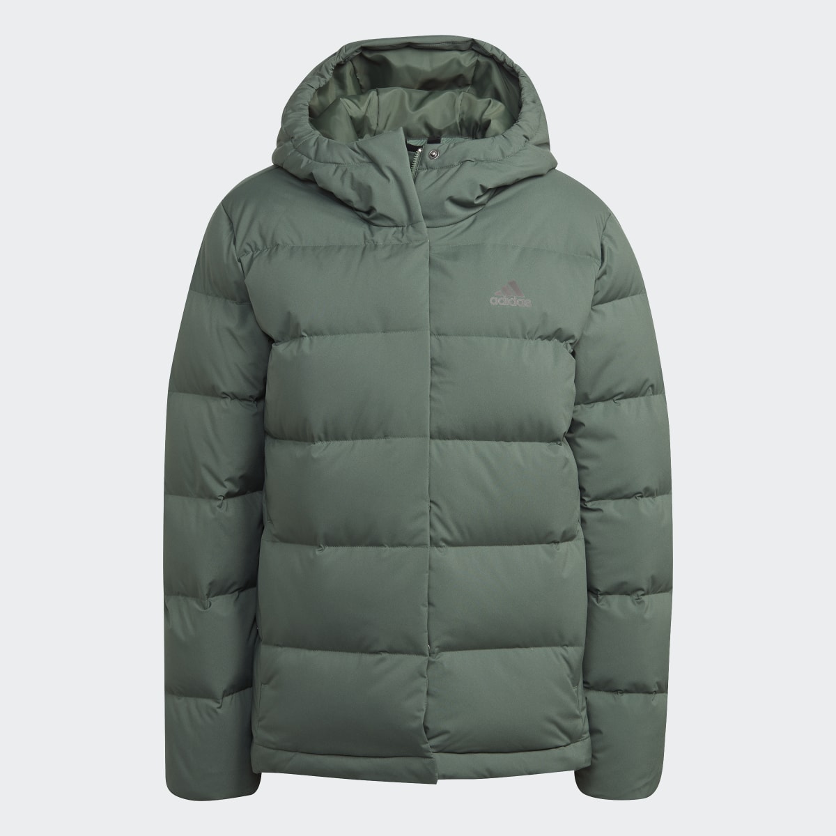 Adidas Helionic Hooded Daunenjacke. 5