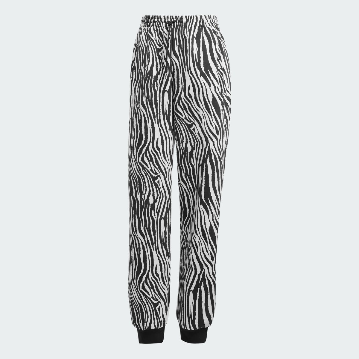 Adidas Pantalon de survêtement à imprimé animal zèbre intégral Essentials. 4