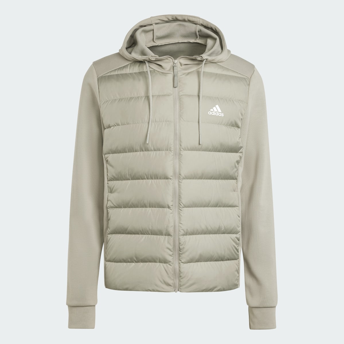 Adidas Essentials Hybrid Down Hooded Jacket. 5