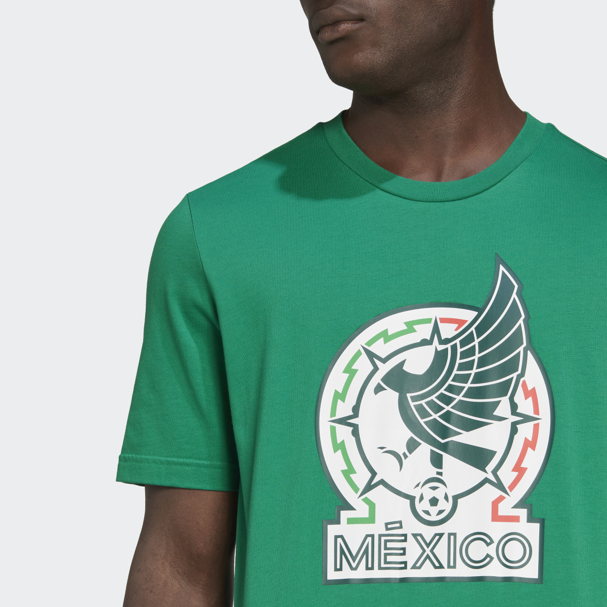 Adidas Playera Selección Nacional de México Estampada. 6