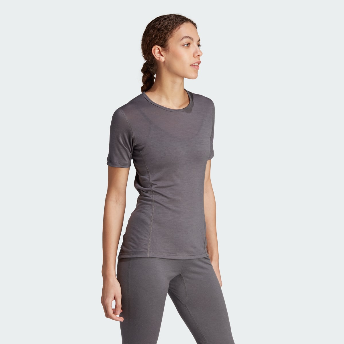 Adidas MAGLIA XPERIOR MERINO 150 BASELAYER SHORT SLEEVE. 4