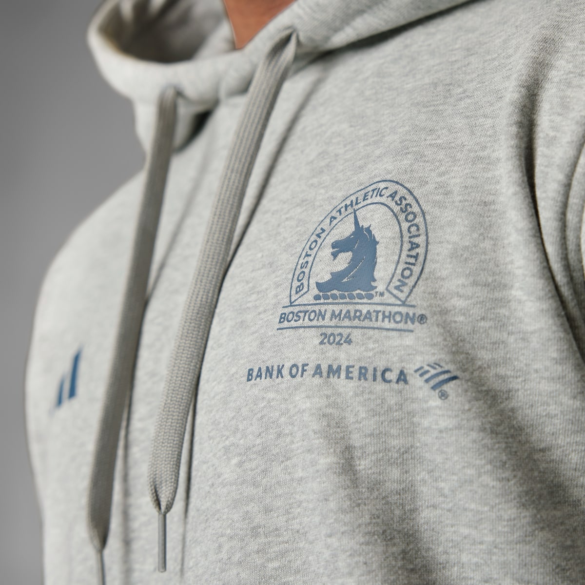 Adidas Boston Marathon® 2024 Graphic Hoodie. 4