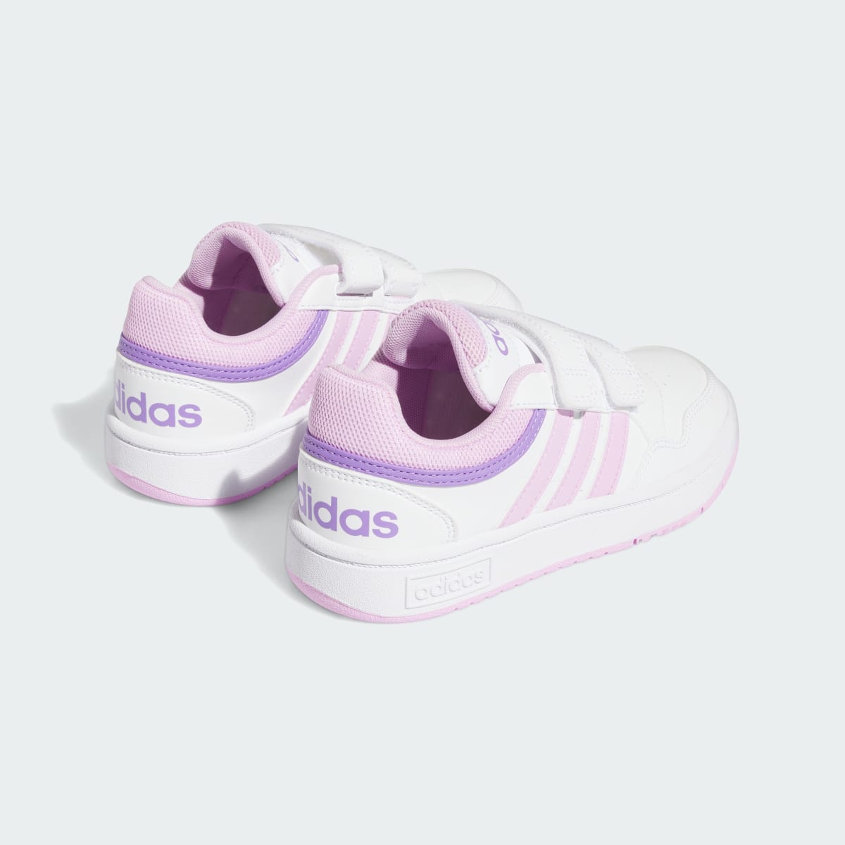 Adidas Hoops Lifestyle Basketball Hook-and-Loop Shoes. 6