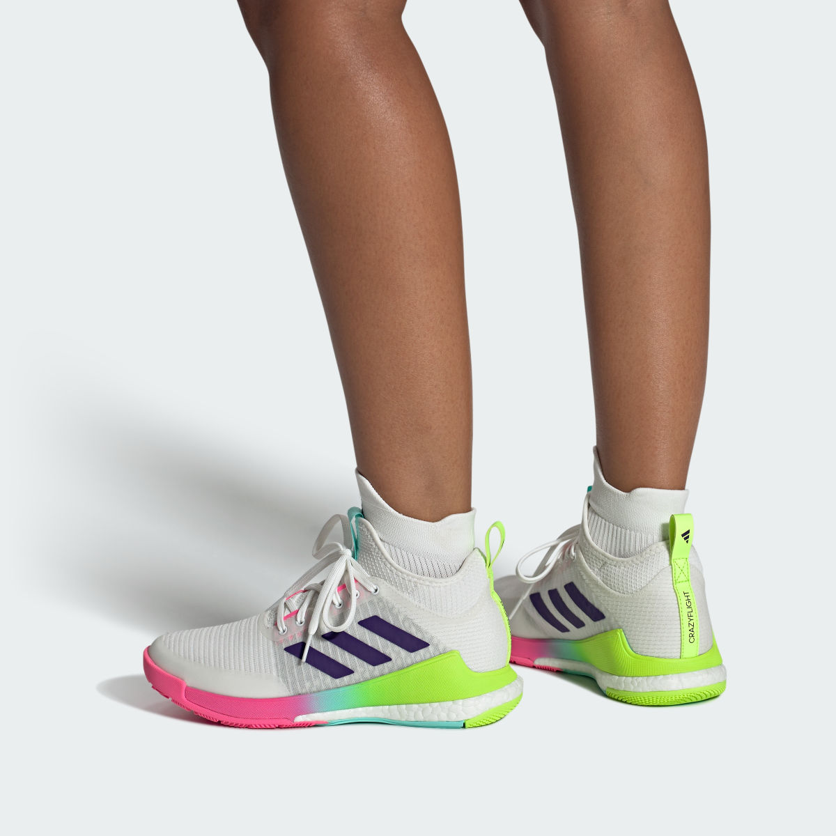 Adidas Crazyflight Mid Shoes. 5