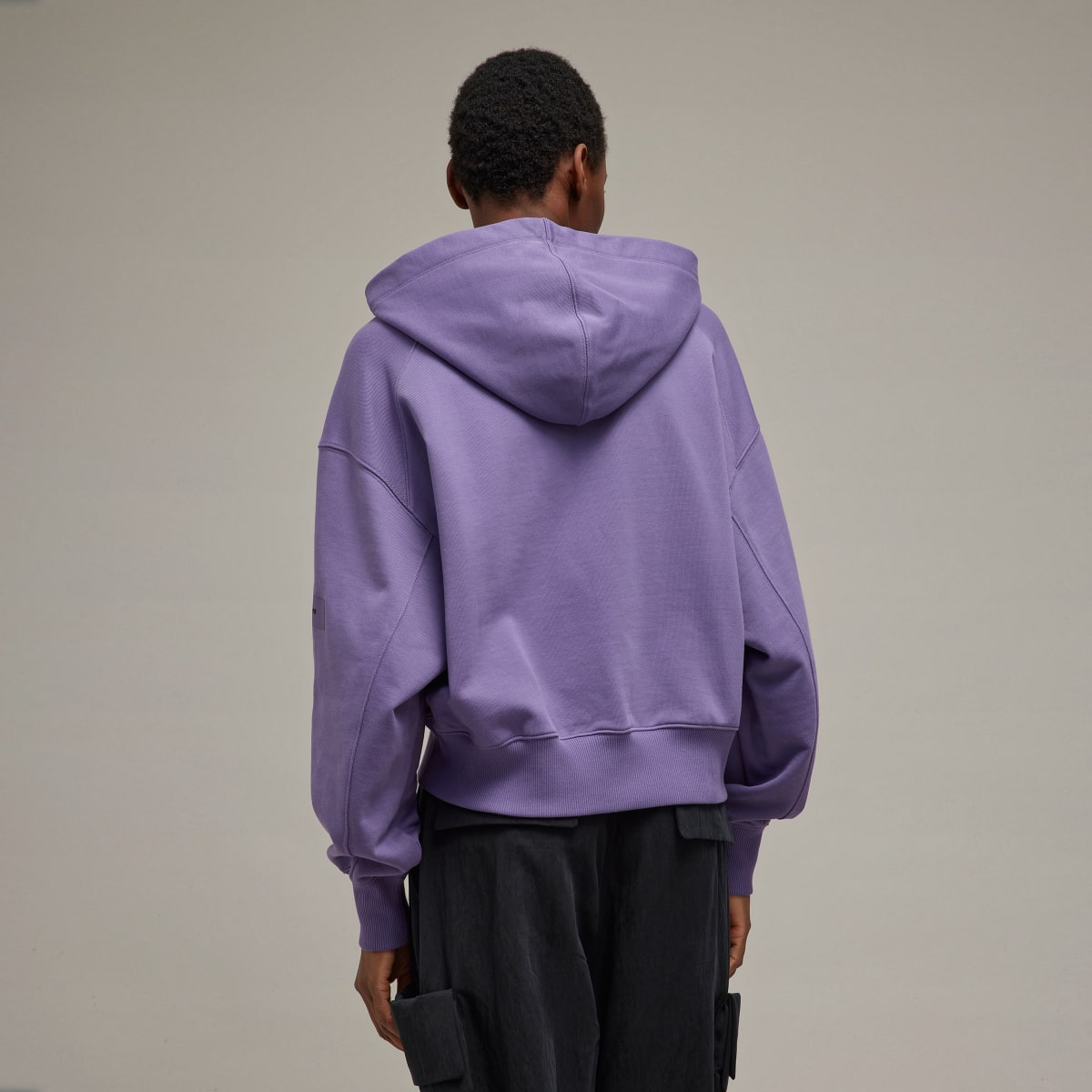 Adidas Y-3 Organic Cotton Terry Boxy Hoodie. 3