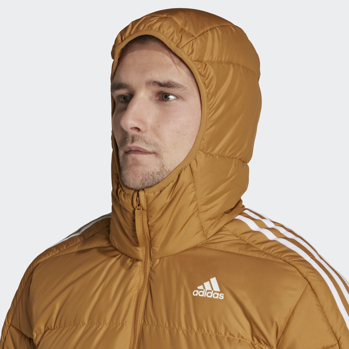 Adidas Essentials Midweight Down Hooded Jacket. 7